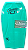 Bodyboard Genesis | Modelo Extreme | Verde-Preto | Bat Tail - TAM 42'' - Imagem 1