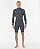 Short John Rip Curl E-Bomb E7 2/2mm Zip Free - 2026 - Cor IRON - Manga Longa - Imagem 1