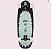 Simulador de Surf Mod. Frothe Estilo Sea Saw Preto e Verde 30" - GLOBE - Imagem 1