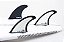 Quilhas FCS II Pyzel PC Tri - Medium - Imagem 3