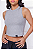 Cropped Slin Cinza - Imagem 3