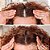 Maquiagem Capilar Castanho Escuro Hair Makeup Nádia Tambasco - Imagem 5