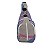 Bolsa Transversal ARTEMIS - Cinza e Lilás - Imagem 1