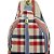 Bolsa Transversal ARTEMIS - Xadrez Azul e Vermelho - Imagem 4