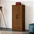 Roupeiro Multiuso Briz 02 Portas Castanho HP - Henn - Imagem 1
