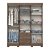 Guarda-Roupa Casal 6 Portas Bater 3 Gavetas Castanho HP  – Espaço, Organização e Sofisticação para o seu Quarto! - Imagem 3