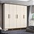 Guarda-Roupa Casal Cover 6 Portas 3 Gavetas – Organização e Sofisticação! - Imagem 1