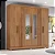 Guarda-Roupa Casal 6 Portas 3 Gavetas Flex B367 – Amplitude e Organização para Seu Quarto! - Imagem 1