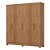 Guarda-Roupa Casal 6 Portas 3 Gavetas Flex B367 – Amplitude e Organização para Seu Quarto! - Imagem 4