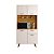 Kit Cozinha Izis 90cm – Design Compacto e Funcionalidade para Sua Cozinha! - Imagem 3