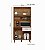 Kit Cozinha Izis 90cm – Design Compacto e Funcionalidade para Sua Cozinha! - Imagem 2