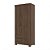 Guarda-Roupa Solteiro Briz 3 Portas 2 Gavetas – Mais Espaço, Organização e Elegância no Seu Quarto! - Imagem 2