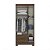 Guarda-Roupa Solteiro Briz 3 Portas 2 Gavetas – Mais Espaço, Organização e Elegância no Seu Quarto! - Imagem 4