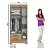 Guarda-Roupa Solteiro Briz 3 Portas 2 Gavetas – Mais Espaço, Organização e Elegância no Seu Quarto! - Imagem 3