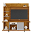 Estante Home Taurus Naturalle/Off-White/Ripado – Modernidade, Praticidade e Sofisticação para sua Sala! - Imagem 3