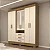 [Guarda-Roupa Débora Capelinha 6 Portas com Espelho – 100% MDF - Imagem 1