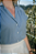 Camisa Audrey Azul Celeste - Imagem 4