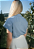 Camisa Audrey Azul Celeste - Imagem 5