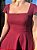 Vestido Celine Manga Curta Cherry - Imagem 2