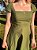 Vestido Celine Manga Curta Verde Musgo - Imagem 2