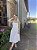 Vestido Anastasia Acetinado Off White - Imagem 1
