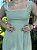 Vestido Celine Verde Chá - Imagem 4