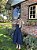 Vestido Celine Azul Marinho - Imagem 5