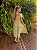 Vestido Celine Manga Curta Amarelo Manteiga - Imagem 7