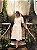 Vestido Golden Age Off White Bordado - Imagem 8