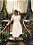 Vestido Golden Age Off White Bordado - Imagem 3