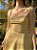 Vestido Celine Bordado Amarelo Manteiga - Imagem 1