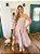 Vestido Anastasia Floral Tangerina - Imagem 3