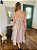 Vestido Anastasia Floral Tangerina - Imagem 4
