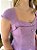 Vestido Lívia Manga Copinho Lilás - Imagem 4