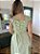 Vestido Lívia Manga Copinho Verde Chá - Imagem 5