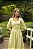 Vestido Mary Manga Longa Amarelo Manteiga - Imagem 1