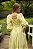 Vestido Mary Manga Longa Amarelo Manteiga - Imagem 3