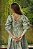 Vestido Mary Manga Longa Vichy Jeans - Imagem 3