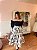 Saia Vintage Toile de Jouy Marinho - Imagem 9