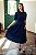Vestido Golden Age Marinho - Imagem 3