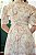 Vestido Golden Age Toile de Jouy Rosé - Imagem 8
