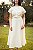 Vestido Pérola Rendado Off White - Imagem 4