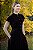 Vestido Pérola Veludo Preto - Imagem 2