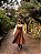 Vestido Celine Bordado Marrom Café - Imagem 14