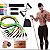 Kit Elásticos Extensor de Exercícios 11 Peças Treino Academia em Casa Com Bolsa de Armazenamento - Imagem 5
