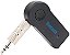 Adaptador Receptor Bluetooth Auxiliar P2 3.5mm para Som Rádio de Carro - Imagem 2