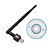 Adaptador Receptor Wireless 802 Usb Wifi Antena Long Sem Driver - Imagem 1