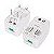Adaptador Tomada Universal Padrão 150 Países Viagem Bivolt - Imagem 7