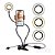 Anel de Luz Articulado com Suporte para Celular, com Controle Controle - Imagem 1
