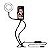 Anel de Luz Articulado com Suporte para Celular, com Controle Controle - Imagem 12